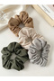 Set of 4 - Textured Hair Scrunchies