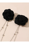Set of 2 - Flower Chain Hair Clips - 3