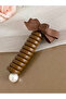 Spiral Hair Tie with Bow - 2