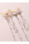 Set of 2 - Color Block Colored Butterfly Hair Clip - 3