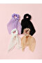 Set of 4 - Textured Bow Hair Scrunchies - 2
