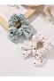 Set of 2 - Dot Print Hair Scrunchies - 2