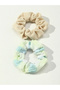 Set of 2 - Textured Hair Scrunchies - 6
