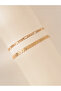 Set of 2 - Chain Grass Anklet - 3
