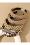 Set of 4 - Leopard Print and Plain Headband - 3