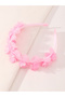Solid Flower Applique Headband - 2