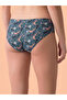 Pack of 3-Mid Waist Printed Hipster Panties with Inner Elastic - 100% Cotton