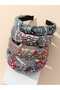 Set of 4 - Printed Knot Headband - 4
