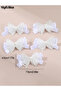 Set of 5 - Bow Hair Clips - 4