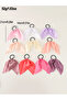Set of 10 - Solid Fashion Hair Ties - 4