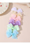 Set of 6 - Solid Bow Clips - 2