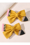 Set of 2 - Pencil Style Bow Hair Clips - 2