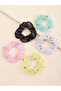 Set of 5 - Star Print Hair Scrunchies - 2