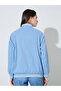 Blue Regular Fit Bomber Jacket - 5