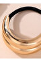 Gold Tone Metal Hair Tie - 2