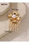 Flower Embellished Hair Pin - 4