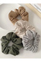 Set of 4 - Textured Hair Scrunchies - 8