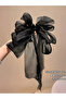Dot Pattern Bow Claw Clip - 7