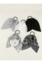 Set of 5 - Floral and Solid Hair Ties