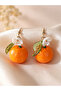 Girls Orange Blossom Drop Earrings