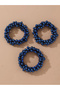 Set of 3 - Beaded Hair Ties - 5
