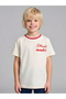 Boys Regular City T-Shirt with Contrast Tipped Rib - 2