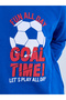 Boys Blue Graphic rint Oversized Sweatshirt - 3