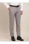 Grey Solid Structured Trousers - 4