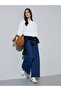 White Solid Oversize Pullover Sweatshirt - 2