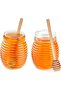 8PCS Handmade Wooden Honey Wand for Easy Honey Serving - 7