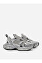 Metallic Silver Classic Chunky Sneakers - 5