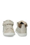 Lovey.I Ecru Girls' High Sneaker - 5