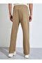 Men Khaki Open Hem Relaxed Fit Joggers - 4