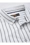 Men Regular Fit Striped Cutaway Collar Casual Shirt - 7