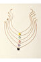 Set of 5 - Butterfly Pendant Necklace