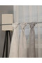 Natalie Mink Custom Size Tulle Curtain 140X270 1X3 Pleat