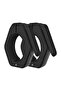 black Spinlock Barbell Collars Quick Release Barbell Clamps Weight Bar Clips for Weightlifting and S - 7