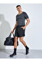 Grey Solid Slimming Body Shapewear T-Shirt - 2