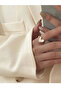 Gold Tone Heart Open Ring - 5