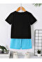 Boys Dinosaur Print T-Shirt and Shorts Set - 2