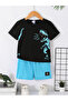 Boys Dinosaur Print T-Shirt and Shorts Set