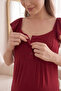Nova Breastfeeding Friendly Maternity Nightgown Soft Viscose Comfortable Cut - 4