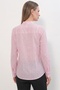 Women's Front Tie Striped Shirt 20404 - Pink - 3