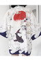 Haori Fish Design Unisex Kimono - 2