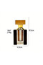 Luxury Black Gold Rectangle Empty Essential Oil and Perfume Spray Bottle, Refillable Glass Container with Inner Tube, Premium Travel Cosmetic Atomizer for Daily Fragrance and Aromatherapy. - 2