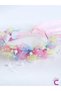 Tulle Floral Ivy Pearl Girls' Princess Crown - Birthday Wedding Engagement Graduation Hairband Hairclip - 3