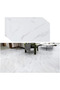 12pcs Marble Tile Stickers,Wall Sticker Self-adhesive,3D Wall Panel,15.7"x31.5"Peel and Stick Floor Tile for Home Living Room Kitchen Bathroom Decor White