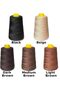 Roll Polyester Thread, Heavy Duty Thread, 5000Yard/Reel,Nylon Sewing Thread for Weaves, Sewing Thread for Hair weaving, Upholstery, Outdoor Market, Drapery, Leather, Beading, Crafts - 3