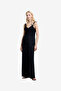 Women's Black Era Poplin Bust Jumpsuit - 3