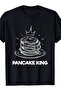 تي شيرت Pancake King Crown Funny Brunch Breakfast Lover - 2